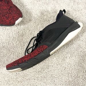 Reebok Print Run 3.0 Size 12 Red Black Mens Shoes Running Crossfit Athletic